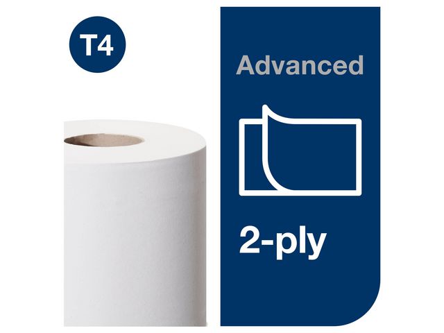 Toalettpapper TORK Adv T4 2-lag 24/fp